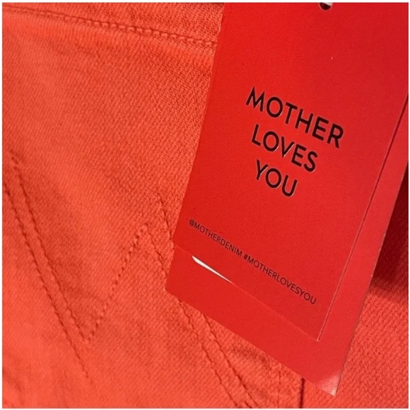 NWT MOTHER DENIM Paradise Pink - Picture 8 of 16